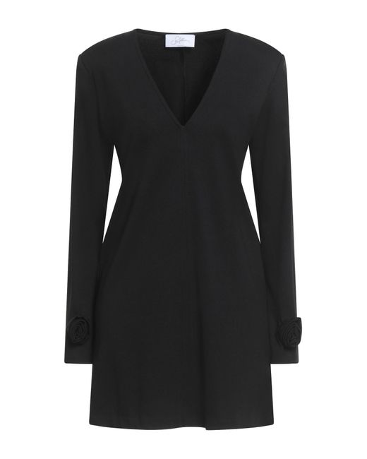 Soallure Black Mini-Kleid