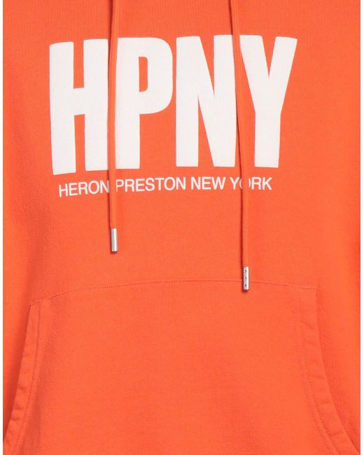 Heron Preston Sweatshirt in Orange für Herren