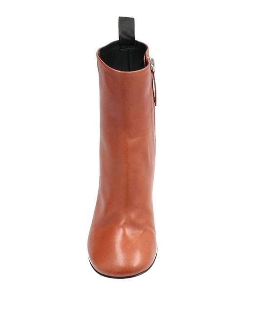 Halmanera Brown Ankle Boots