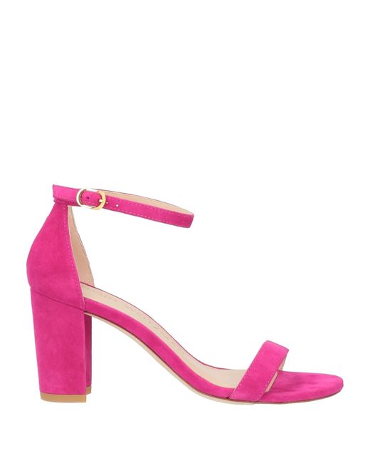 Sandals Stuart Weitzman en coloris Pink