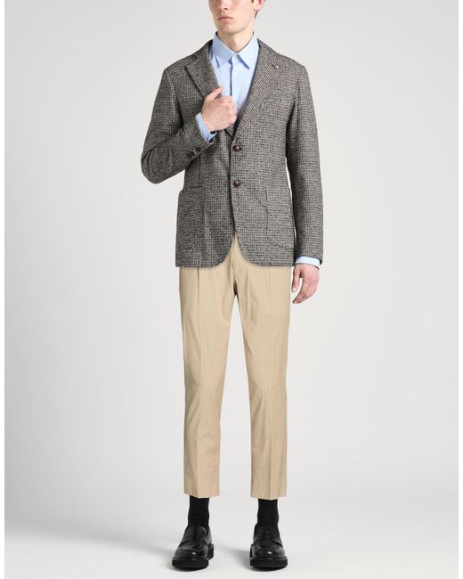 BE ABLE Natural Pants Cotton, Elastane for men