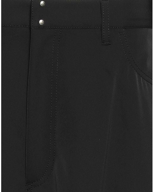MM6 by Maison Martin Margiela Black Denim Shorts for men