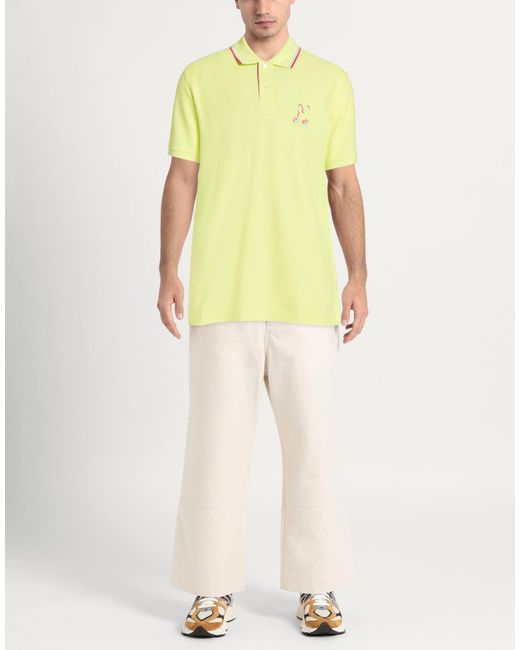 Psycho Bunny Yellow Polo Shirts for men