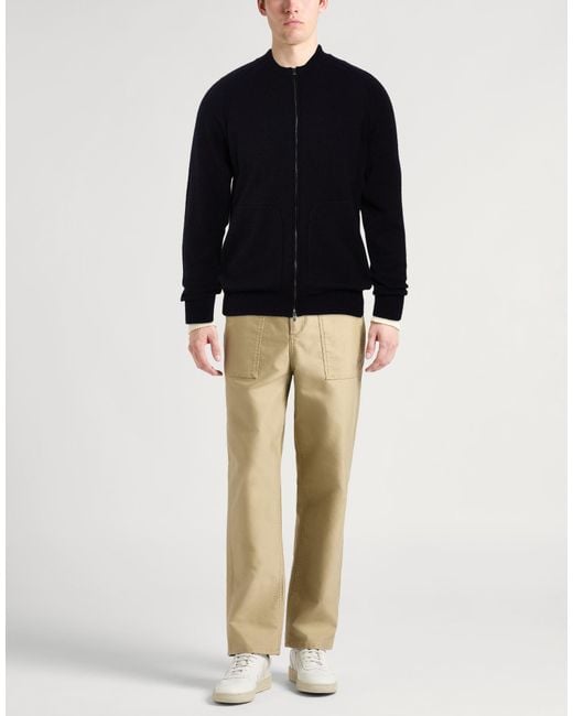 Agnona Blue Cardigan Cashmere, Polyester for men