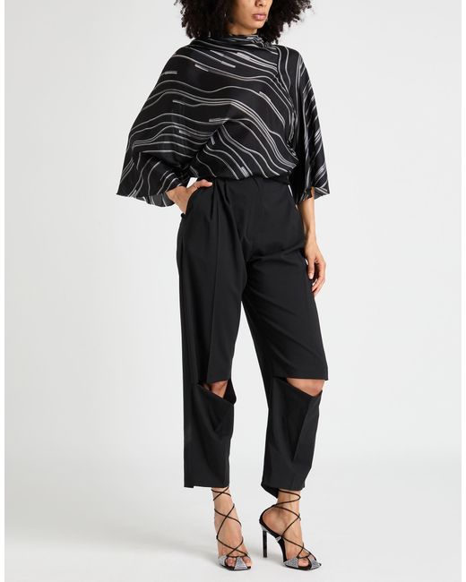 A.W.A.K.E. MODE Black Pants Virgin Wool, Elastane