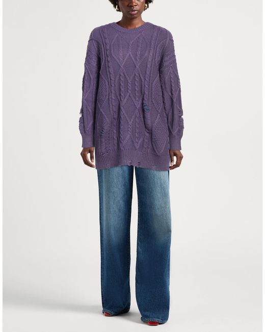 WEILI ZHENG Purple Jumper