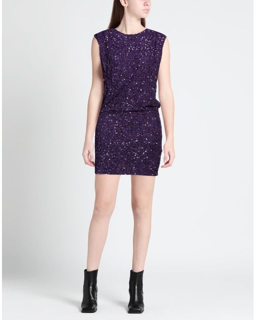 retroféte Purple Mini Dress