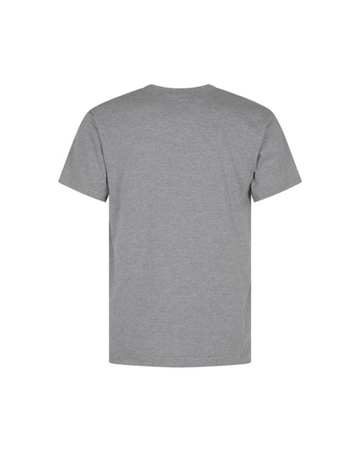 COMME DES GARÇONS PLAY T-shirts in Gray für Herren