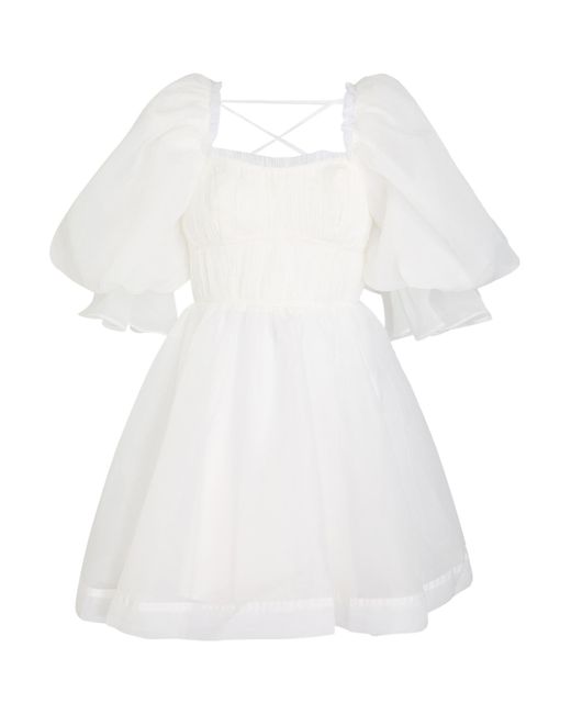 Aje. White Mini-Kleid