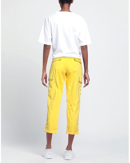 Mason's Yellow Cropped Pants