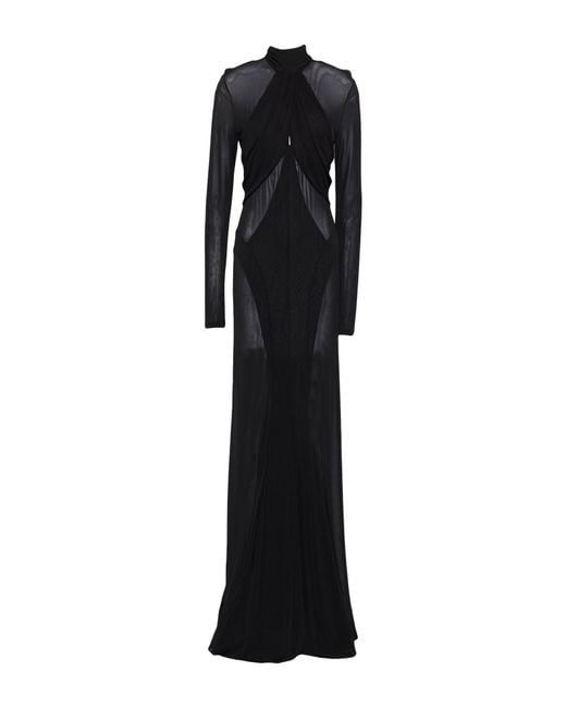 Isabel Marant Black Maxi Dress Viscose
