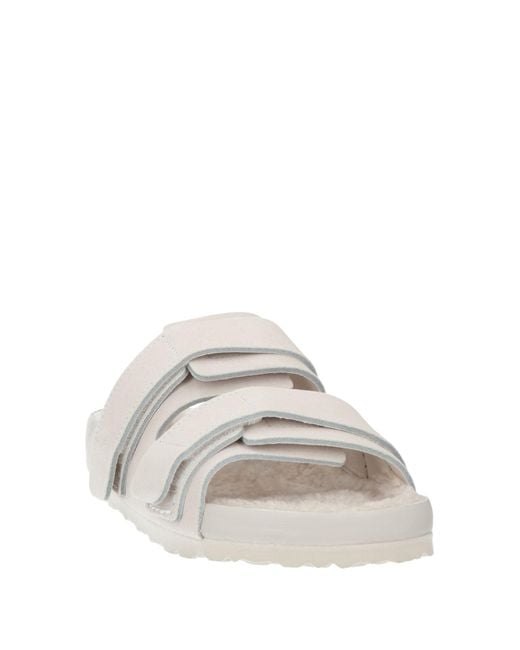 Birkenstock x Tekla White Sandals