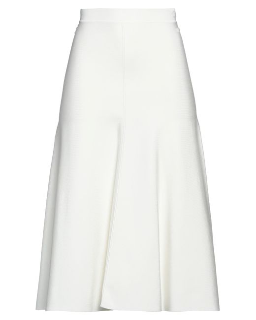 Giorgio Armani White Midi Skirt
