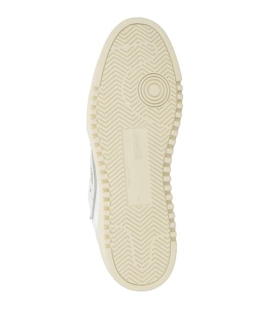 Off-White c/o Virgil Abloh White Sneakers Leather, Textile Fibers for men