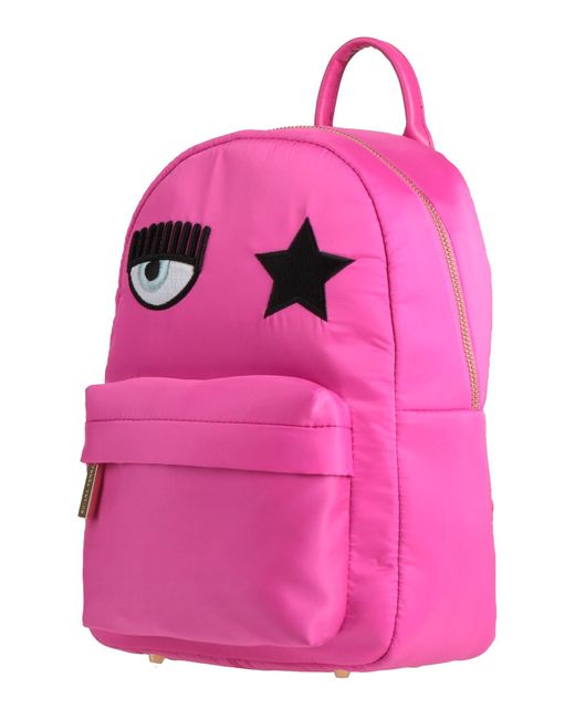Chiara Ferragni Pink Rucksack