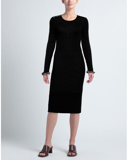 Robe midi Pinko en coloris Black