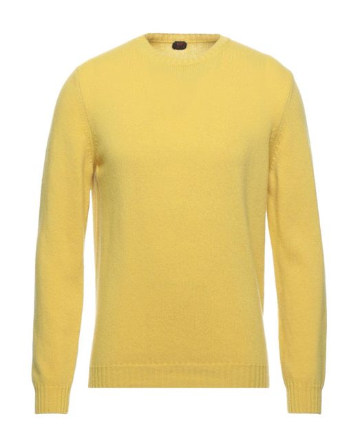 Pullover Mp Massimo Piombo de hombre de color Yellow