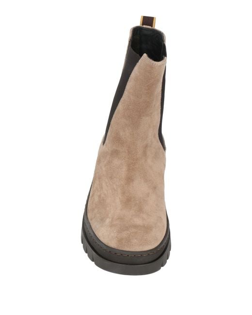 Moorer Brown Ankle Boots Leather for men