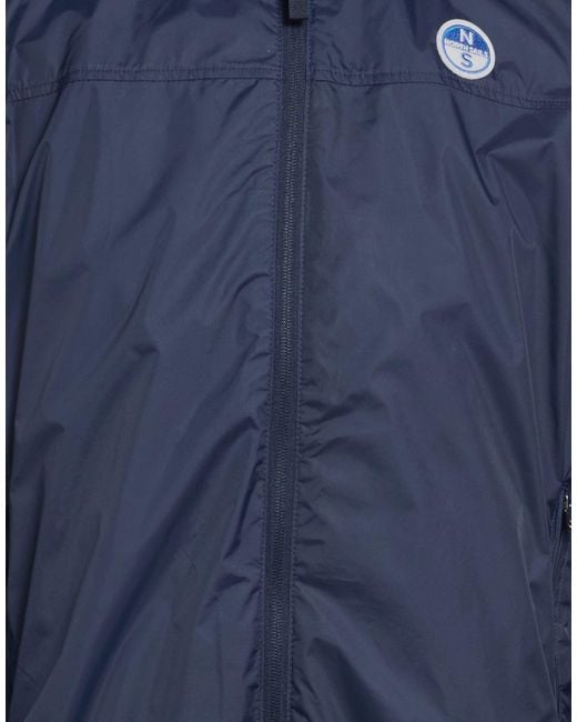 North Sails Blue Midnight Jacket Polyamide for men