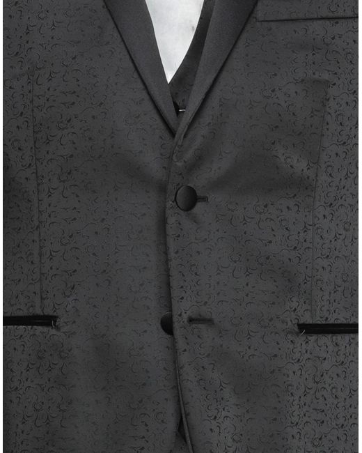 Paoloni Black Suit for men