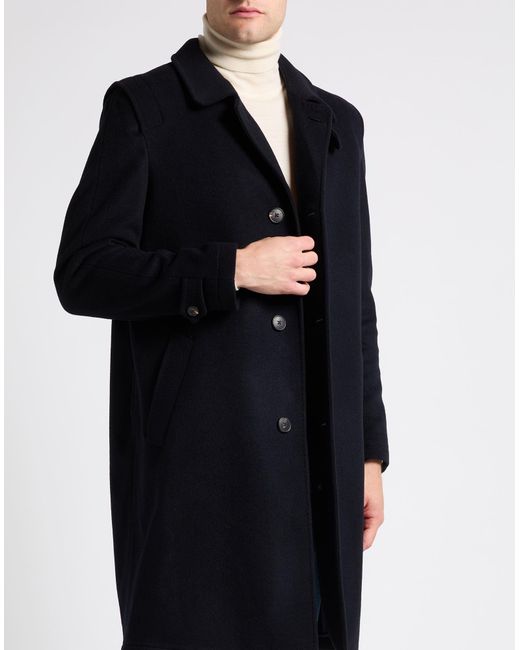 TWENTY-ONE by ANTONIO CARNEVALE Black Coat for men