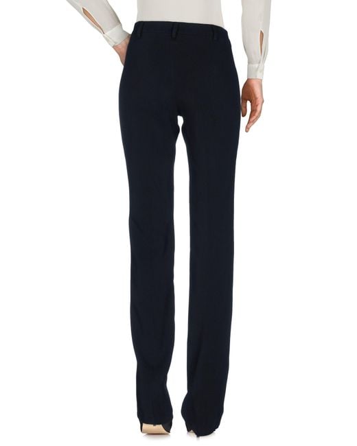 Cristinaeffe Blue Pants Viscose, Elastane