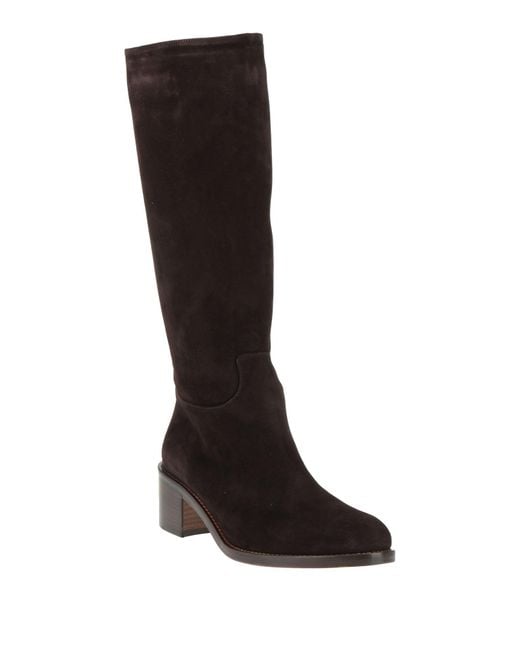 CAREL PARIS Black Dark Boot Leather