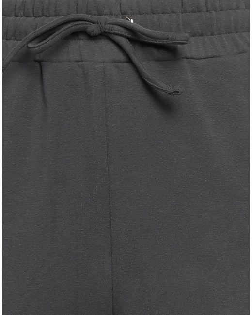EA7 Gray Lead Pants Cotton, Elastane