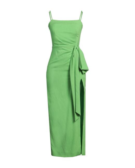 Robe longue MSGM en coloris Green