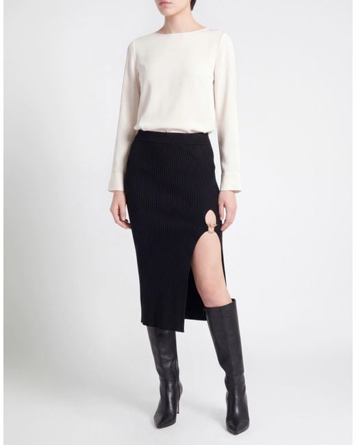 Pinko Black Midi Skirts