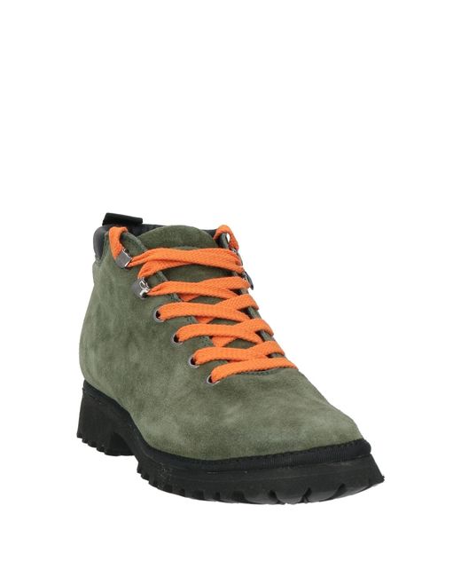 Pànchic Green Ankle Boots
