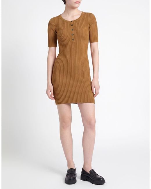 LHD Brown Mini Dress