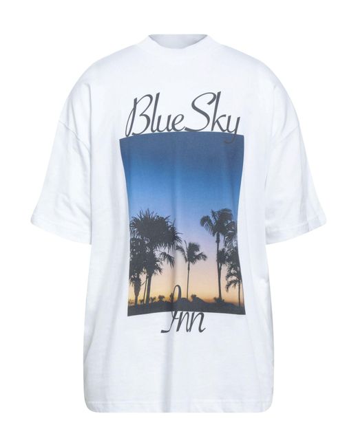 BLUE SKY INN Blue T-shirt for men