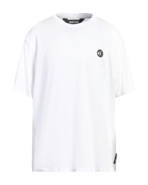 Just Cavalli White T-shirt for men