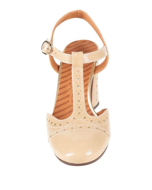 Chie Mihara Natural Pumps Leather