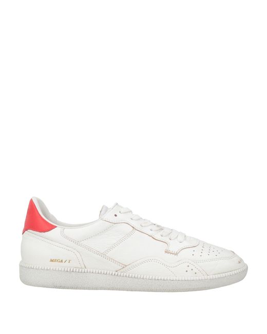 HIDNANDER White Sneakers Leather for men