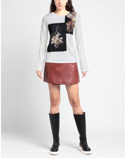 T-shirt High en coloris White
