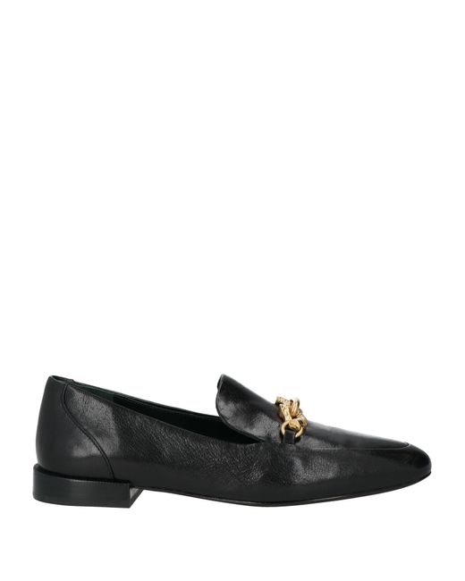 Tory Burch Black "Jessa Classic" Loafers