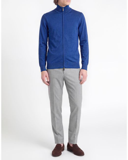 Paolo Pecora Blue Cardigan for men