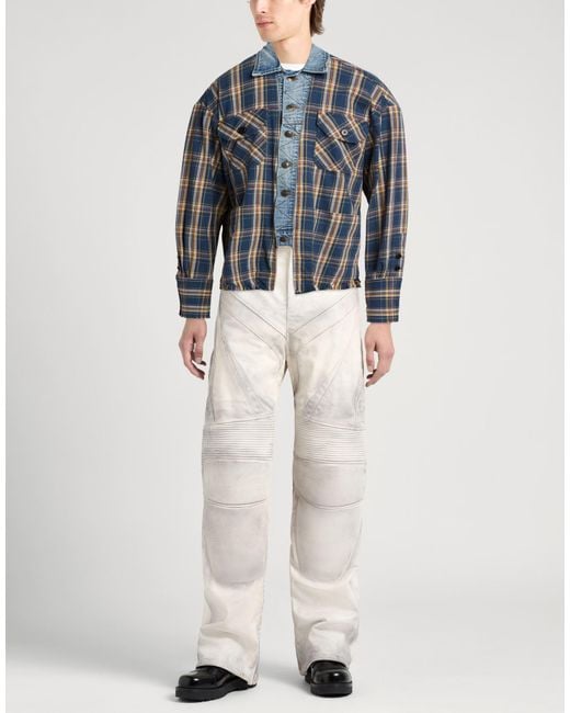 Greg Lauren Blue Denim Outerwear for men