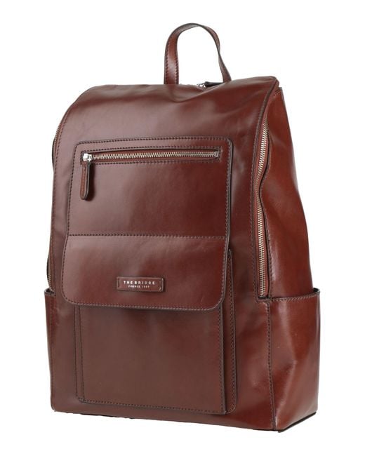 Zaino di The Bridge in Brown da Uomo