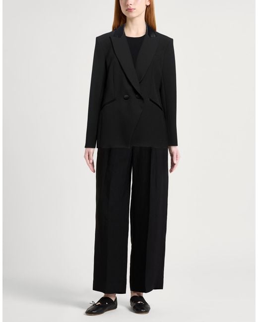 Veronica Beard Black Blazer Polyester, Viscose, Cotton, Elastane