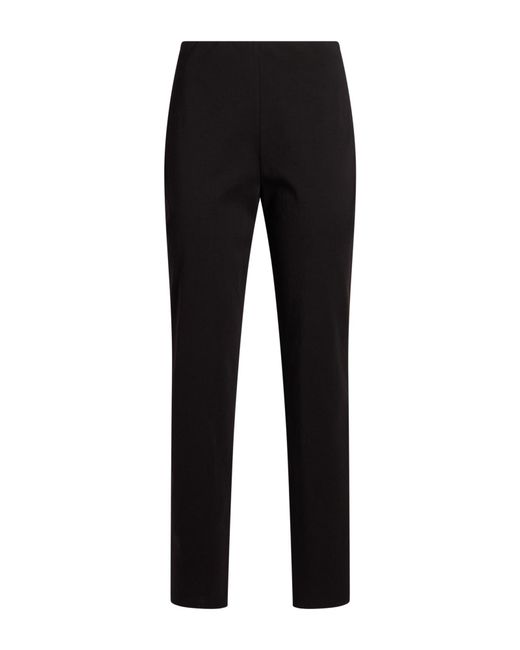 Pierantonio Gaspari Black Pants Cotton, Polyester, Elastane