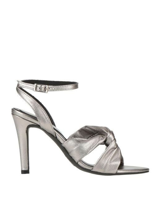 Marian White Sandals