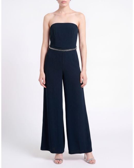 Siste's Blue Capsule Jumpsuit Polyester, Elastane