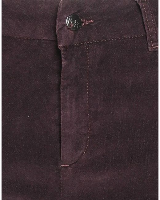 Lois Purple Pants Cotton, Polyester, Elastane