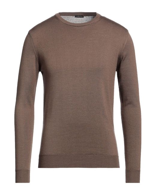 Retois Brown Sweater for men