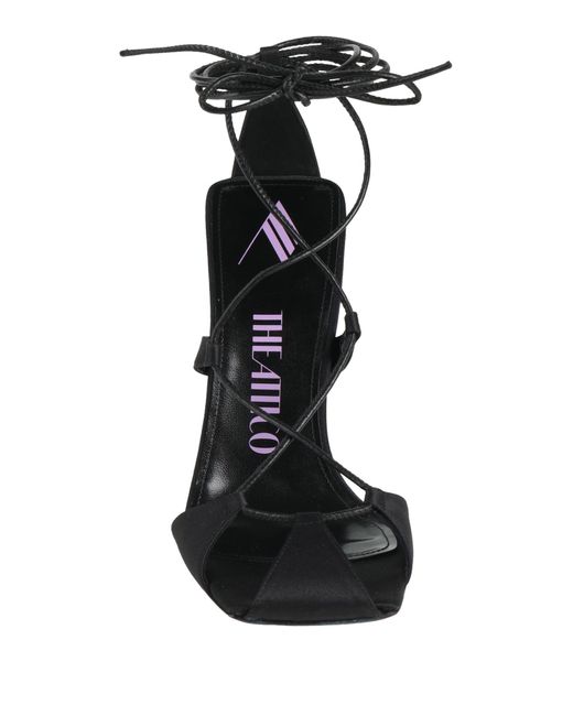 The Attico Black Sandals