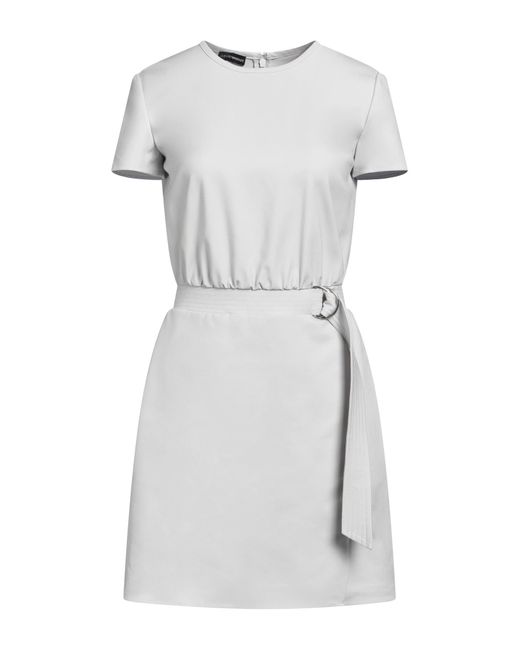 Emporio Armani Gray Mini Dress