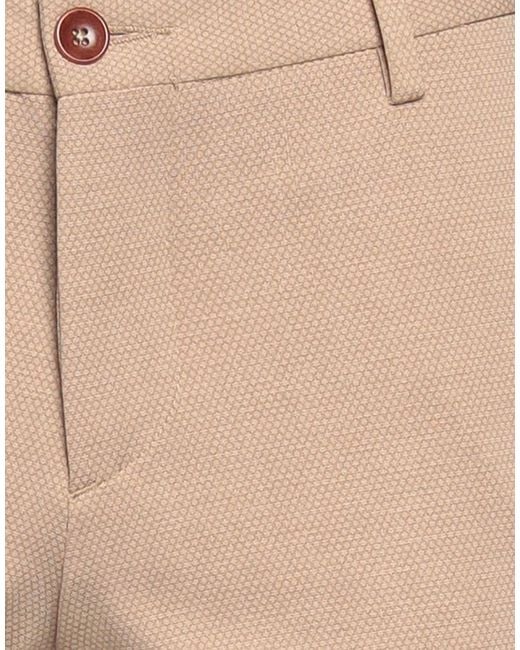AT.P.CO Natural Sand Pants Cotton, Polyester, Elastane for men